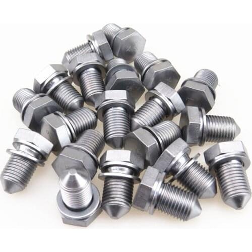 AZQFZ Oil Pan Sump Hex Bolts For VW Beetle Eos Golf R32 Gti Rabbit Passat Tiguan Touareg A4 S4 Q7 Coupe Roadster A6 S6 N90813202