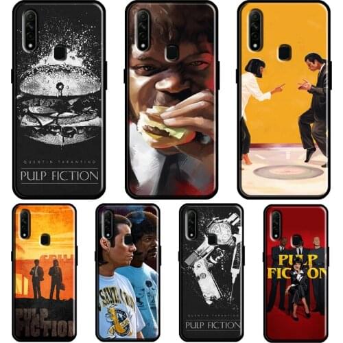 Pulp Fiction For OPPO Find X3 Pro A5 A9 A53 A31 2020 A1K A3S A5S A15 A52 A72 A83 A91 F5 Reno 2 Z Case