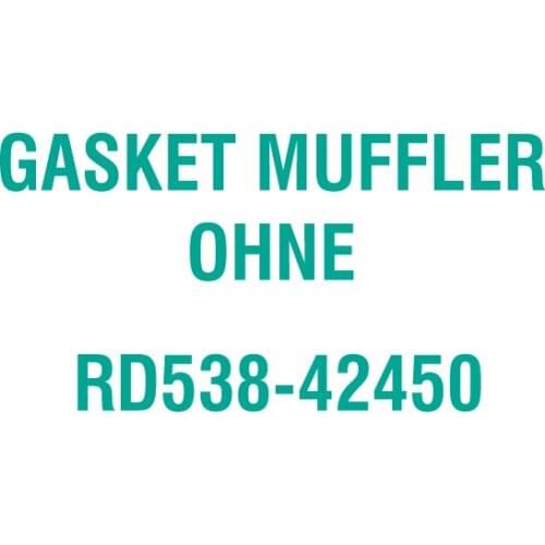 For Kubota RD538-42450 GASKET MUFFLER OHNE