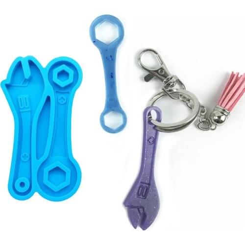 Spanner Wrench Silicone Sugarcraft Mold Resin Tools Cupcake Chocolate Baking Mold Fondant Cake Decorating Tools