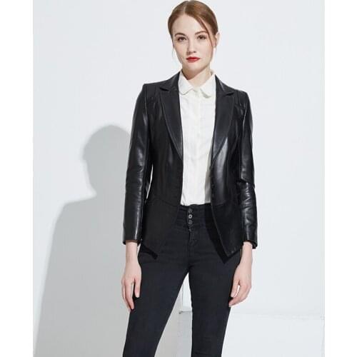 Genuine Leather Jacket Autumn Jacket Women Sheepskin Coat Female Korean Blazer Women Clothes 2020 Chaqueta Mujer MY3973