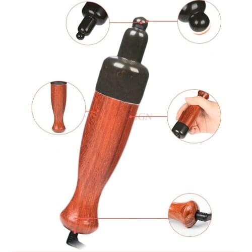 Moxibustion massage Electric hot stone beauty eye pen beauty stick acupuncture point rib bar facial lifting facial massage to