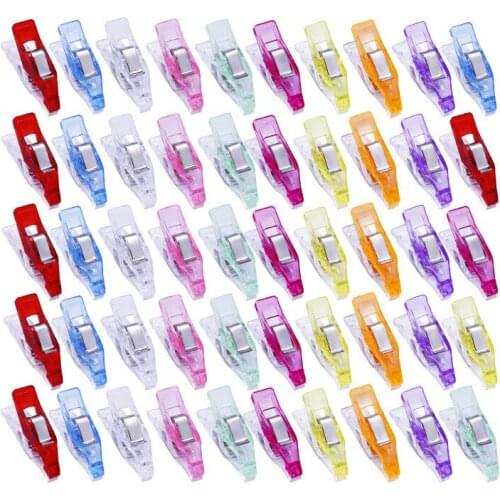 50PCS Mini Multi Color Clips Multi-purpose Clips Clothes Photo Paper Peg Pin Clothes Pin Craft Clips Party Home Decoration