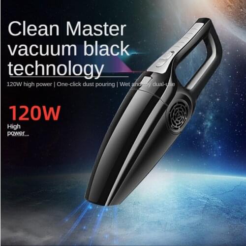 High-Power Handheld Portable Household Car Wired Vacuum Cleaner , Fast And Simple Car Cleaning Machine