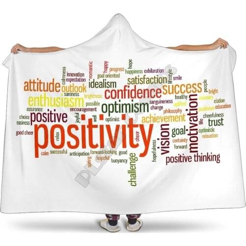 Plstar Cosmos Positivity Hooded Blanket 3D full print Wearable Blanket Adults men women Polynesian Drop Shipping 02