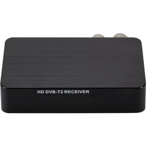 Wholesale Mini Model HD DVB-T2 K2 Set Top Box DVB-T2 Full HD 1080 P Digital Ground Receiver DVB-T MPEG-4 TV Tuner EU Plug