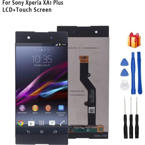 Original For Sony Xperia XA1 Plus G3426 G3421 G3412 LCD Display Touch Screen Sensor Phone Parts For Sony XA1 Plus Screen LCD