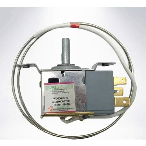 Suitable for Midea refrigerator accessories 3 Pins WDF30U-EX / WDF30T mechanical three-legged thermostat universal brand new