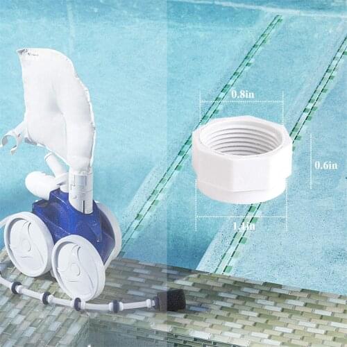 Swimming Pool Cleaner Hose Ball Bearing Swivel Kit Universal Hose Nuts Replacement Accessories Easy Installation XHC88