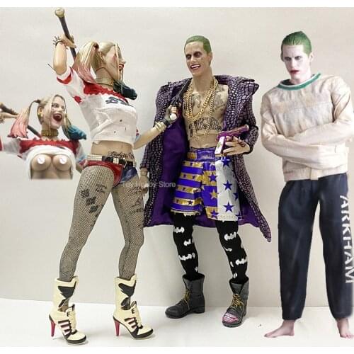 Crazy Toys 1/6 Joker Quinn Acton Figure Model Toy 30cm 12inch