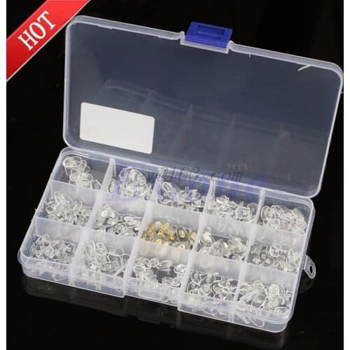 1 Set New 300pc Silicone Eyeglass Sunglasses Spectacles Screw On Nose Pads Repair Tool hot