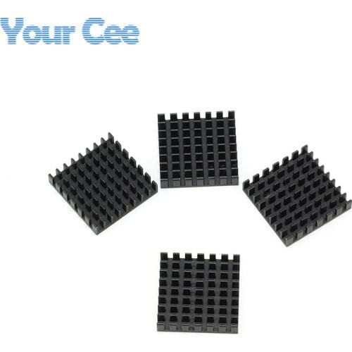 10 pcs 28*28*6mm Heatsink Cooling Fin Aluminum Heat Sink Radiator Cooler 28X28X6mm