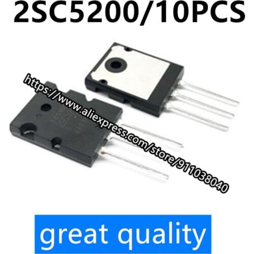 10PCS/LOT Original brand new imported 2SC5200 C5200 audio amplifier pairing tube