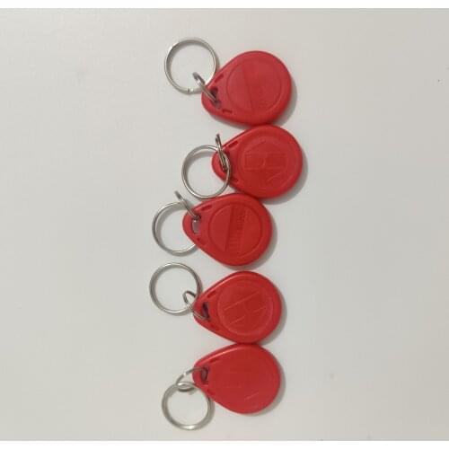 100pcs/ Lot 13.56 MHZ RFID IC Card Token Tags Key Keyfobs For Access Control Entrance Mechine