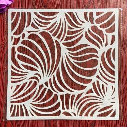 30 * 30 cm DIY large round flower mandala diy stencil painting scrapbook coloring engraving album decoration template stencil