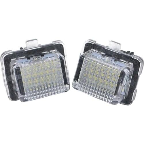 Car 18 Smd Led License Plate Light License Plate Light For Medes Mercedes W204 W221 W212 W216