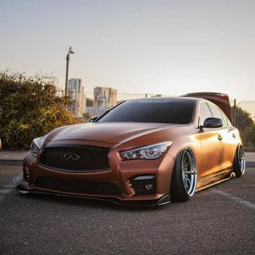 Suit For Q50 Infiniti / Q50l Modified Small Surround Carbon Fiber Front Side Skirt Rear Lip Spoiler Tail