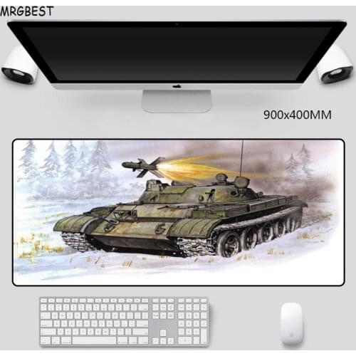 MRGBEST Mousepad Super Big World of Tanks Game Pad Speed-control Rubber Laptop Notebook Desk Mats for Gamer or Office Worker