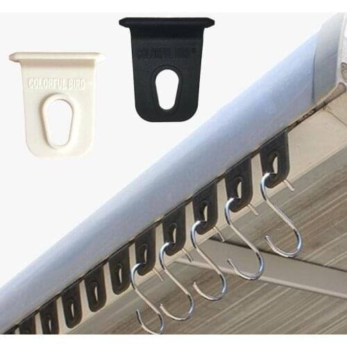 5pcs Caravan Awning Hook Clothes Hook Hanger Hook For Rv Awings Camper Shoes Cap Hanger Hook Support Closet Organizer Rack