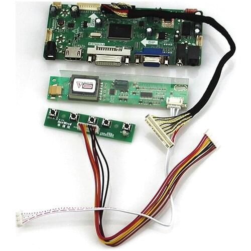 M.NT68676 LCD/LED Controller Driver Board (HDMI+VGA+DVI+Audio) For B170PW06 LP171WP4-TLN1 TL02 1440*900