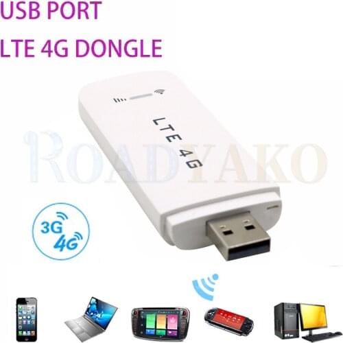 Roadyako 4G Dongle USB red inalámbrica Wifi 4G LTE Tablet PC WCDMA coche Android DVD GPS Vadio player Mobile Hotspot módem