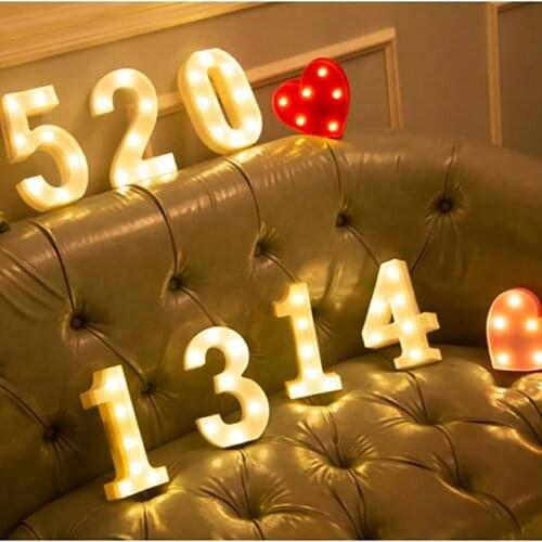 LED LOVE Light Wedding Decoration Mothers Day Gift Bride To Be Decoration Party Wedding Decor Bridesmaid Gift Party Supplies