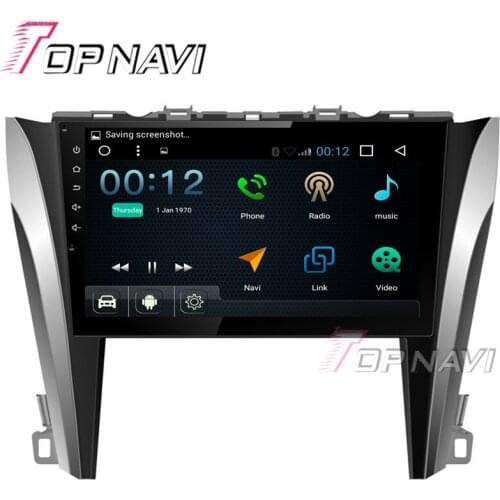 TOPNAVI 10.1" Quad Core 16G Android 6.0 Car GPS Navigation for Toyota Camry 2015 Autoradio Multimedia Audio Stereo,NO DVD