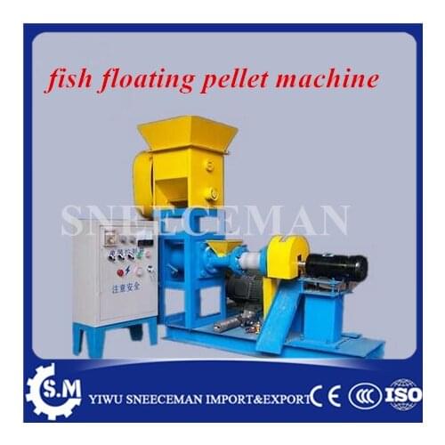 30-40kg/h Three phase High efficiency Fish food machine extrusion machine floating fish feed pellet machine mill