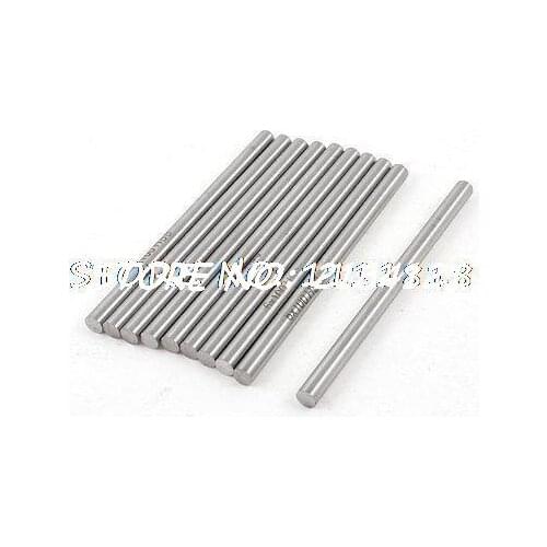 10 Pcs HSS High Speed Steel Round Turning Lathe Bars 1/2/3/4/5/6/7/8/9/10mm x 100mm