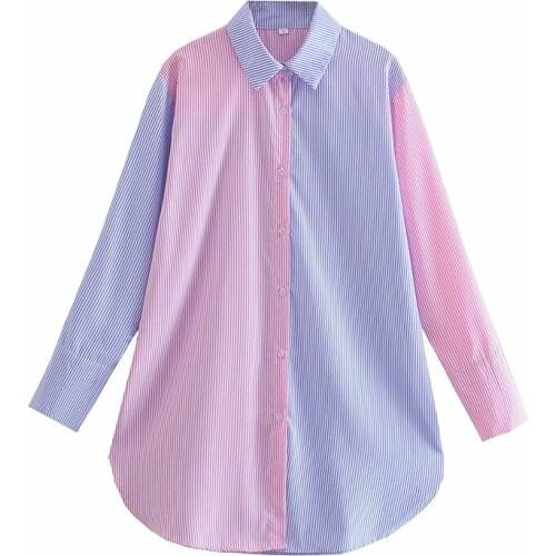 Блузки в полоску Yenkye China At AliExpress