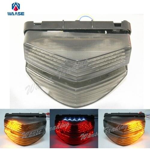 Waase Taillight Tail Brake Turn Signals Integrated Led Light Lamp Smoke For 2001 2002 2003 HONDA CBR600 CBR 600 F4i CBR600F4i