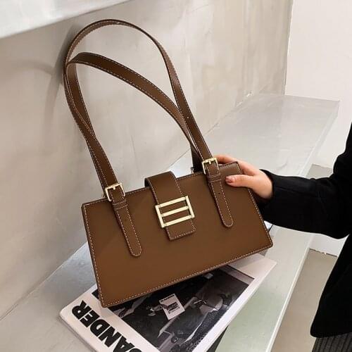 OLSITTI Famous Brand Pu Leather Shoulder Bags for Women 2021 New Designer Fashion Luxury Simplicity Handbag Bolsas Feminina