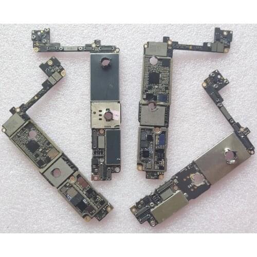 10PCS For iPhone 7 7G Original Faulty Motherboard,the MainBoard have Some Holes, Take Electronics Components Repair Other Phone