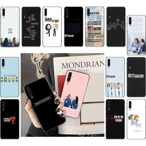 Greys Anatomy Phone Case For Samsung A71 A72 A41 A21 A31 A50 A70 A51 A02 A52 A32 A11 A12 M31