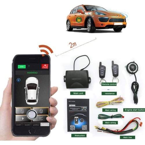 For 2014 hyundai sonata Remote Start PKE Keyless Entry engine start Car Door Lock System from for Smart Key or Phone Control