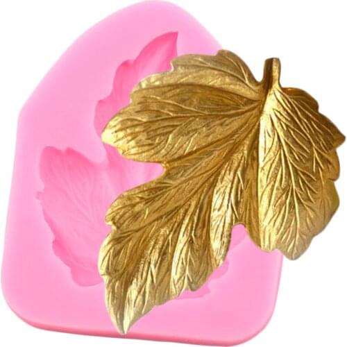 Baroque Relief Leaf Silicone Mold Cupcake Topper Fondant Cake Decorating Tools DIY Baking Chocolate Candy Clay Resin Moulds