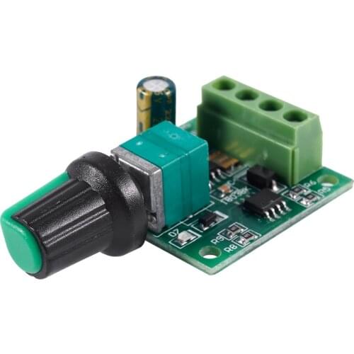 DC 1.8/3/5/6/12V 2A motor speed controller 30W PWM 1803b K7