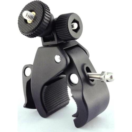 Elistooop Camera Holder Clamp Mount Motorcycle Handlebar Mount For Gopro Hero 5 6 360 Degree for Go Pro Accessory