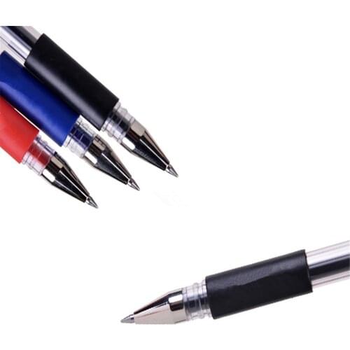 High quality 2009 Red blue green black 0.5 mm Nib ink Gel pen Business officeSchool student stationery Supplies