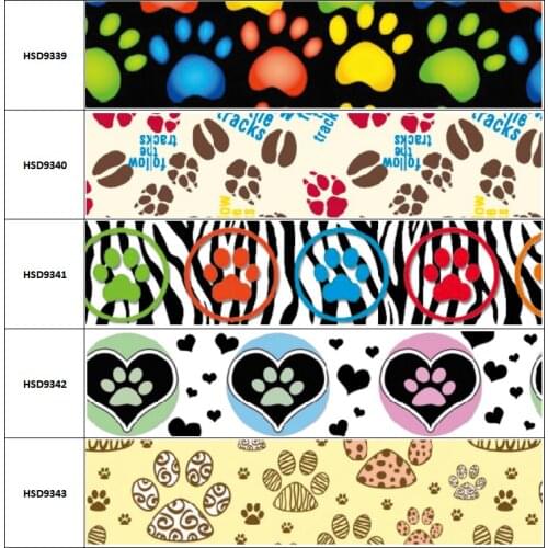 HSDCraft 22MM 25MM 38MM 50MM 75mm Sport Series HT on Grosgrain Ribbon for diy ribbon