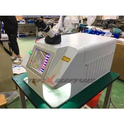Benchtop light weight mini 200W 100J Jewelry laser welding machine white color new design laser welder