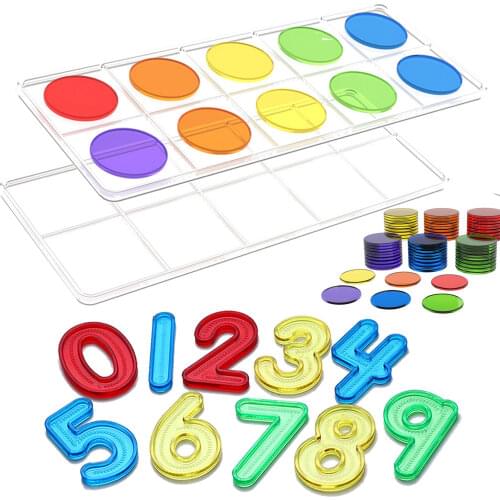 Senorial Montessori Materials Montessori Color Tablets Educational Early Learning Toys For Children Juguetes Brinquedos MI0544H