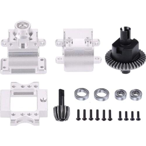 Metal Differential and Gearbox Gear Box Complete for HSP 94122 94155 94166 94177 94188 1/10 RC Car Upgrade Parts