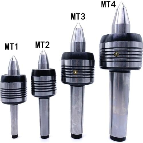 MT1 MT2 MT3 MT4 Precision Live Revolving Center Medium Lathe Machine Tool Accessory Taper Bearing For Lathe Turning Tool