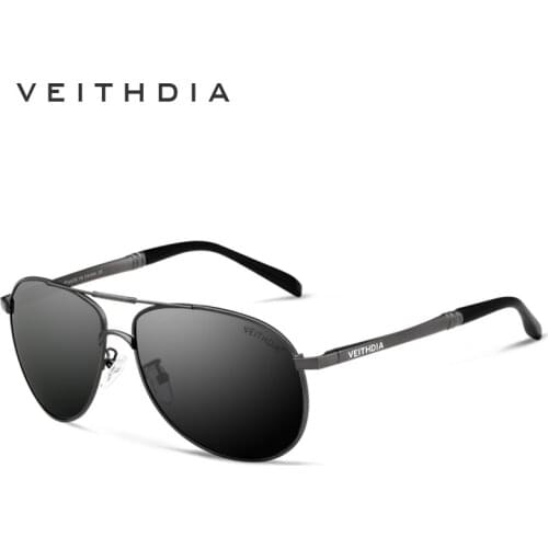 VEITHDIA Mens Sunglasses Polarized Lens Driving Sun Glasses Male Driving Fishing Outdoor Fashion Eyewears Accessories 3320