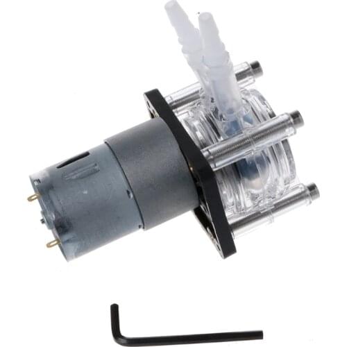 DC 12/24V Peristaltic Pump Large Flow Dosing Pump Vacuum Aquarium Lab Analytical