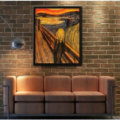 Hand Painted Oil Painting Crying Canvas Modern Art Portrait Chinese Artis Painting Home Decor