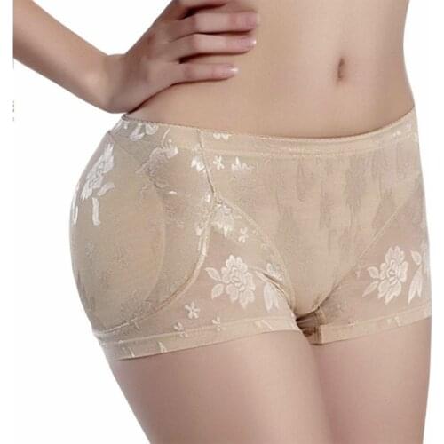 Women Padded Butt Lifter Shorts Tummy Control Panties Lift Up Hip Enhancer Shapewear Sexy Briefs Buttock Shaper Seamless Panties