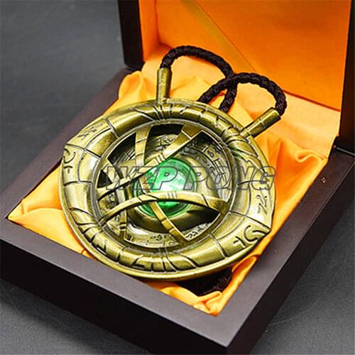 WZP PONG Super hero Gems 1:1 Wearable Cosplay Eye Metal Figurine Dolls Toys Action Model Toy Gift