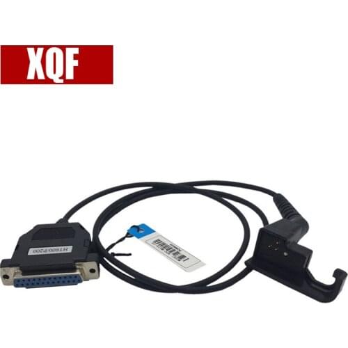 XQF 10PCS Programming cable for Motorola HT600 AHT600 EHT800 HT600 radio frequency transceiver DB25 plug